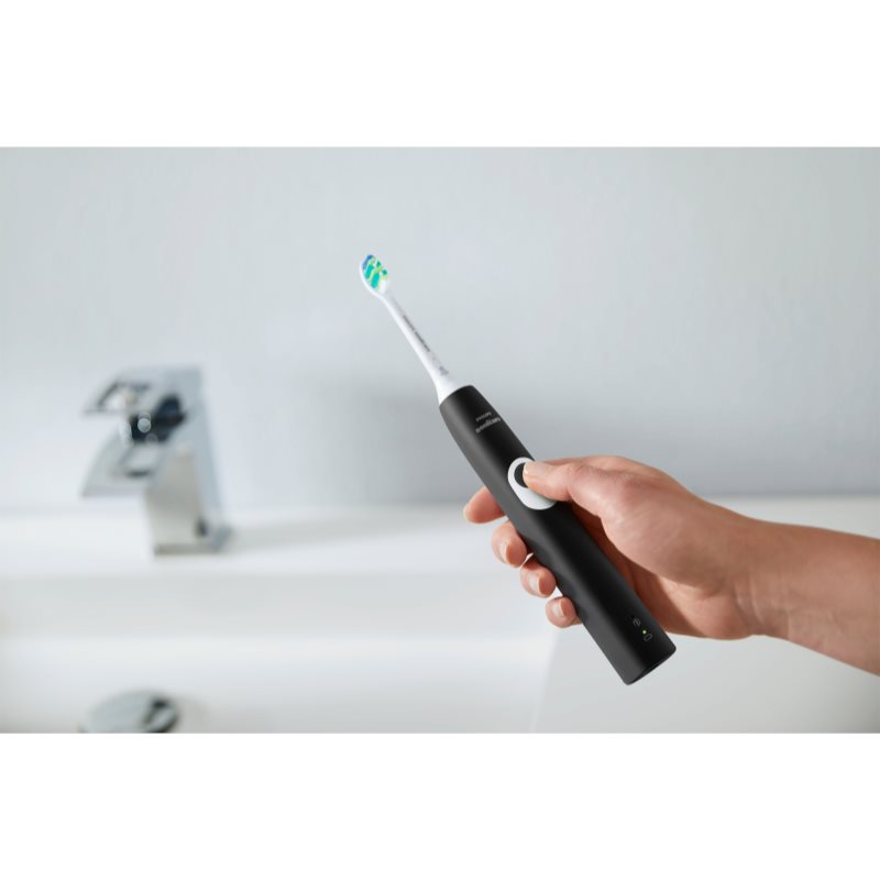 Philips Sonicare 4300 HX6800/63 Sonic Electric Toothbrush Black And White 1 Pc
