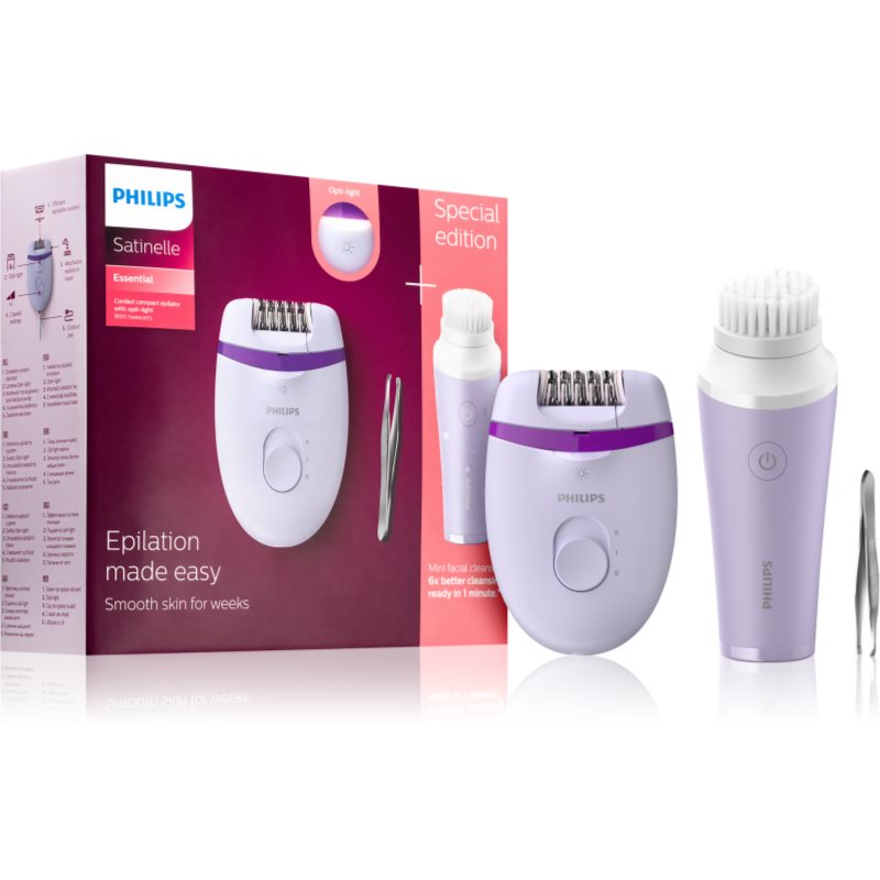 

Philips Satinelle Essential BRP533/00 епілятор з очищаючою щіткою BRP533/00