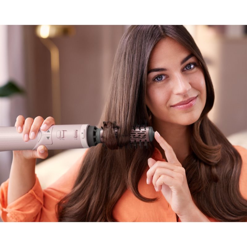 Brosse soufflante PHILIPS BHA 73500 Ionisation 3 niveaux chaleur 2 vitesses Accessoires inclus - vue 2