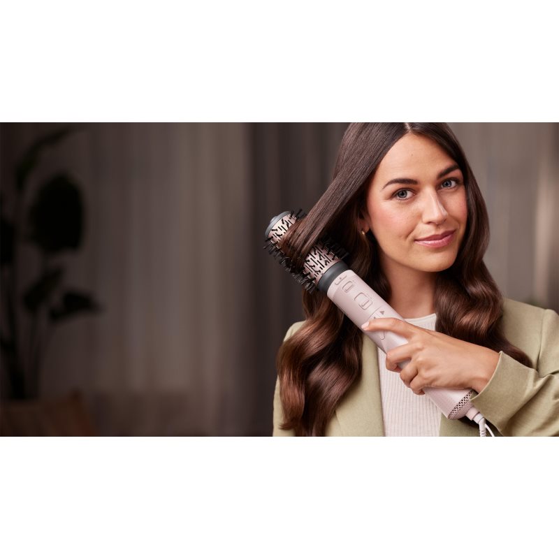 Brosse soufflante PHILIPS BHA 73500 Ionisation 3 niveaux chaleur 2 vitesses Accessoires inclus - vue 3