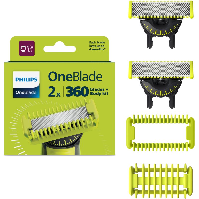 Фото - Бритва / лезо Philips OneBlade 360 QP624/50 zapasowe ostrza for  OneBlade 360 4 s 