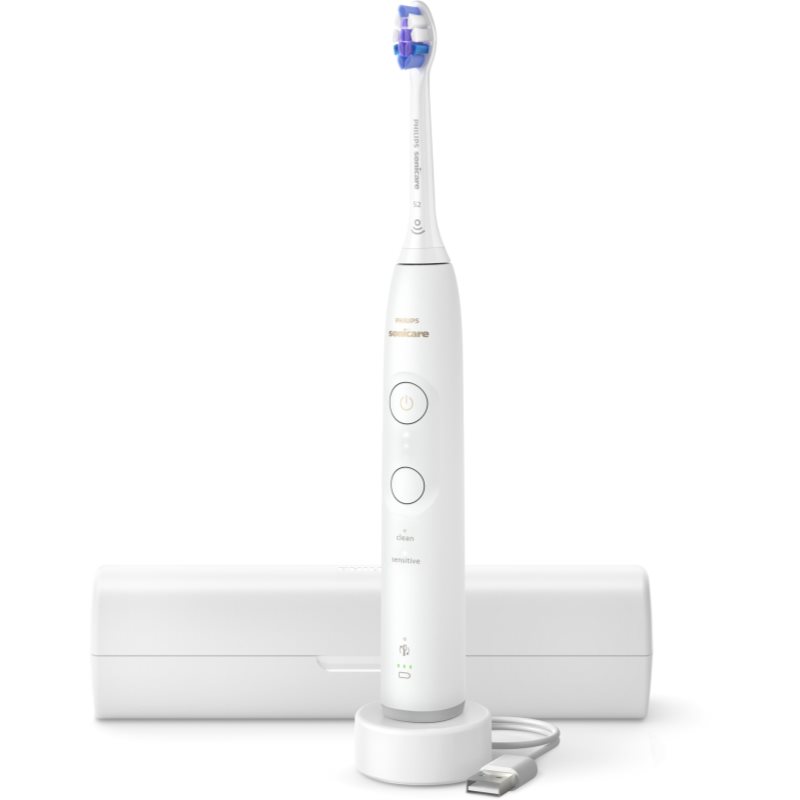 Philips Sonicare 6100 HX7400/06 elektryczna szczoteczka soniczna z etui podróżnym 1 szt.