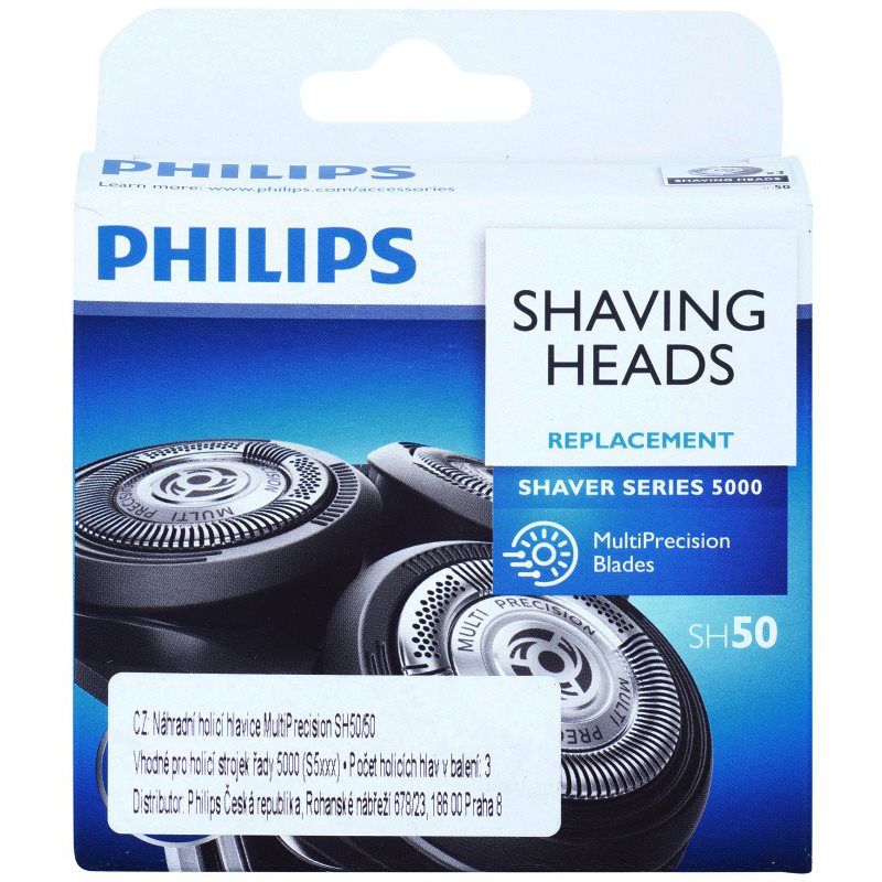 Philips Shaver Series 5000 SH50/50 Replacement Blades 3 Pc
