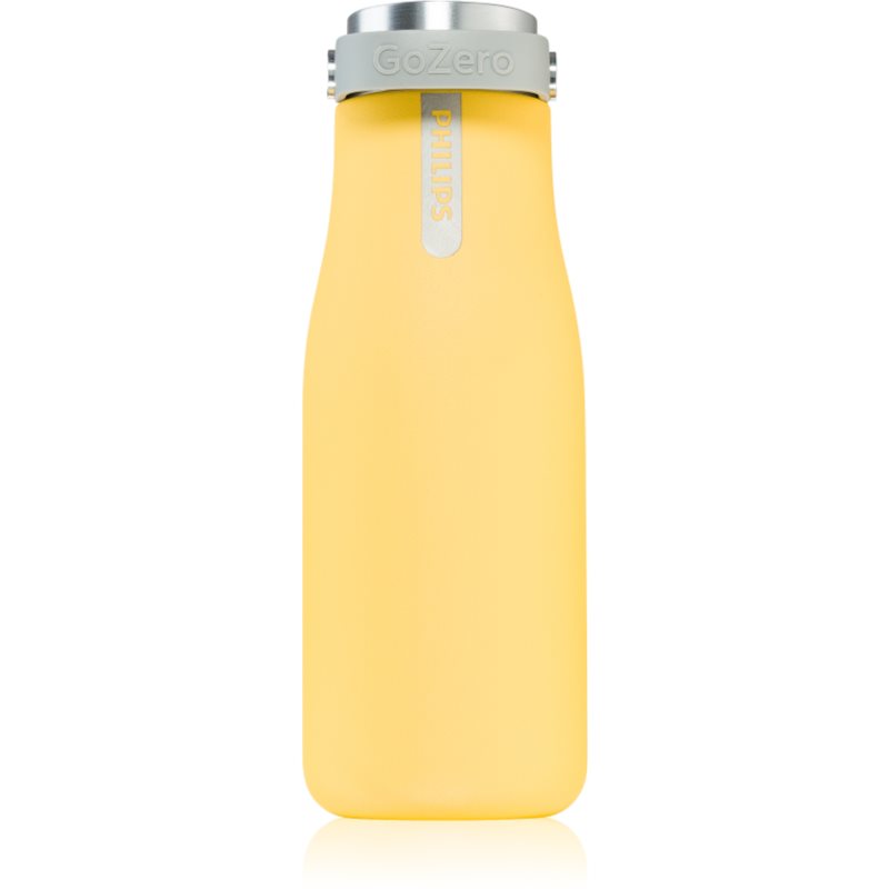 Philips AquaShield GoZero UV självrengörande flaska termos färg Yellow 590 ml unisex