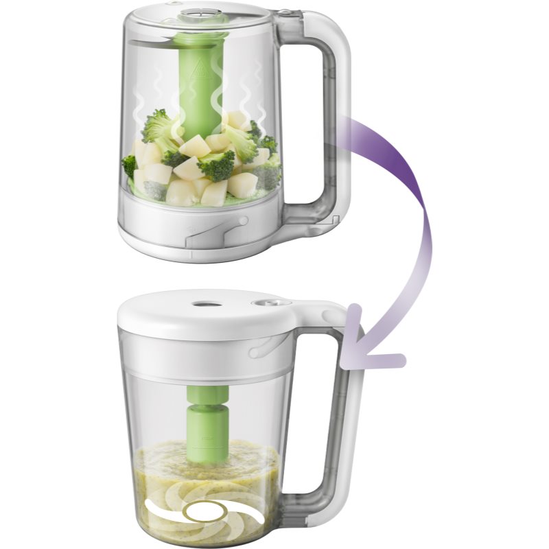 Philips Avent Combined Baby Food Steamer And Blender SCF870 пароварка та блендер