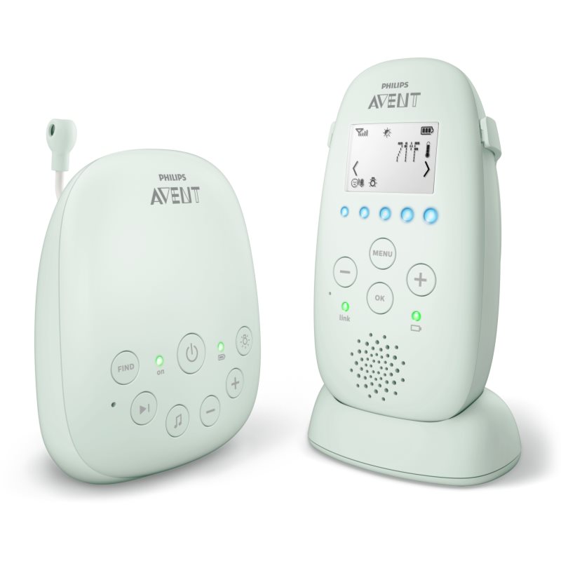 Philips Avent Baby Monitor SCD721 digitálna audio pestúnka 1 ks