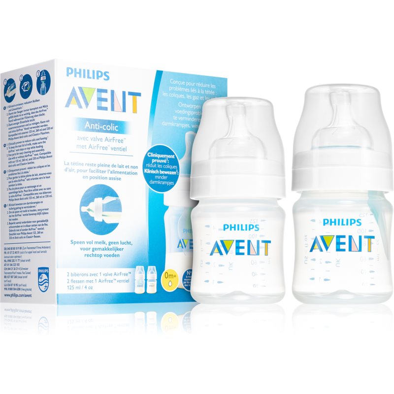 Philips Avent Anti-colic Duo kūdikių buteliukas 2 vnt. 2x125 ml