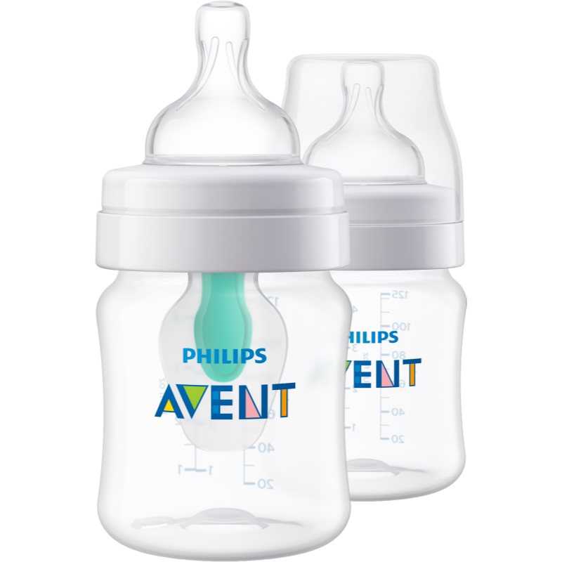 Philips Avent Anti-colic Airfree kūdikių buteliukas apsaugantis nuo dieglių 2x125 ml