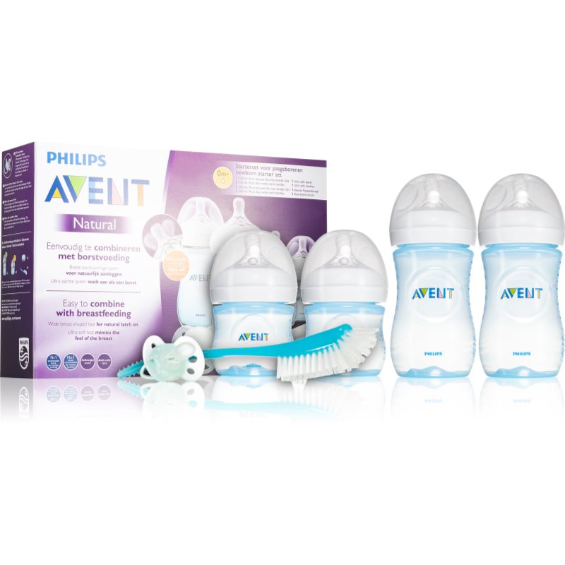 

Philips Avent Natural 2.0 Newborn подарунковий набір для малюків до року Blue