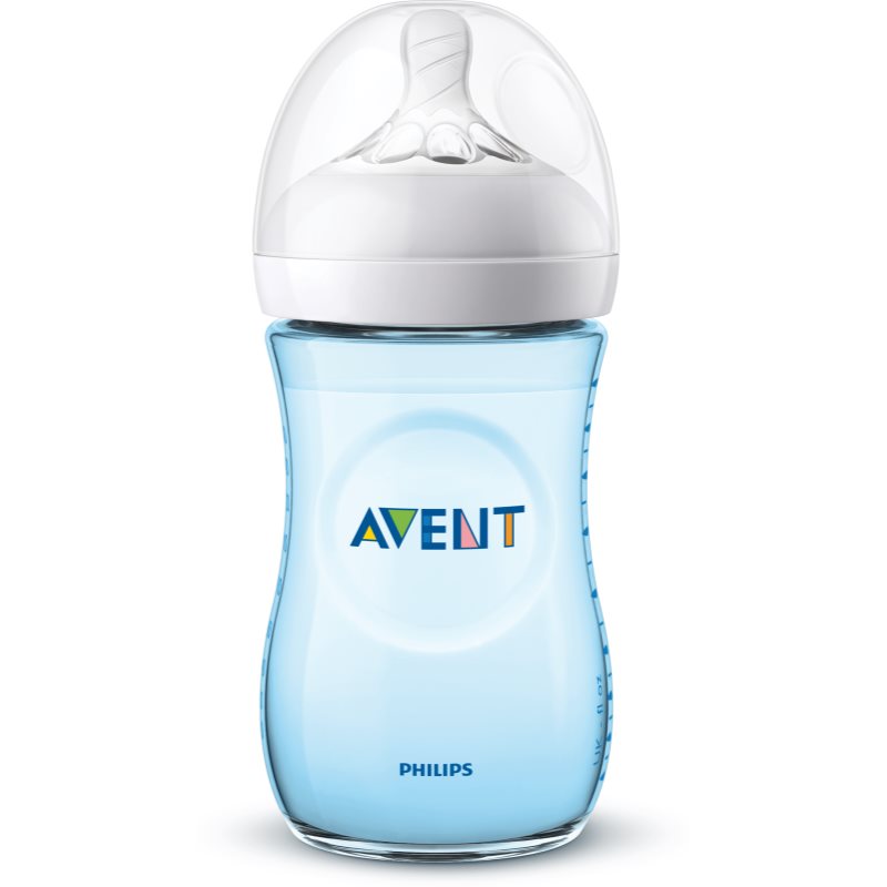 Philips Avent Natural dojčenská fľaša 1m+ Blue 260 ml
