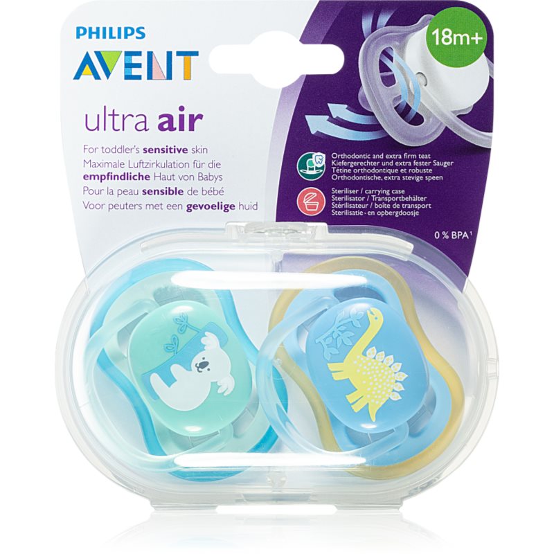 

Philips Avent Soother Ultra Air 18m+ пустушка Boy Koala/Dino