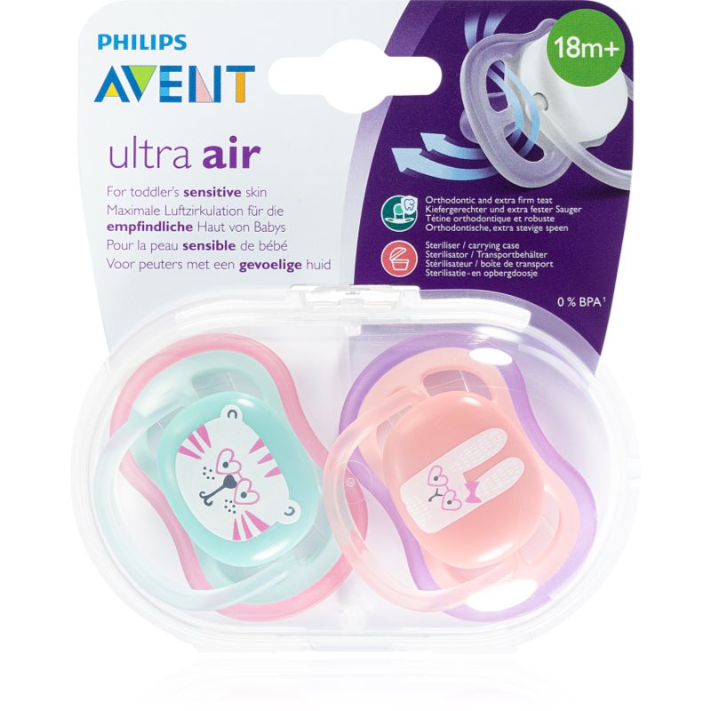 

Philips Avent Soother Ultra Air 18m+ пустушка