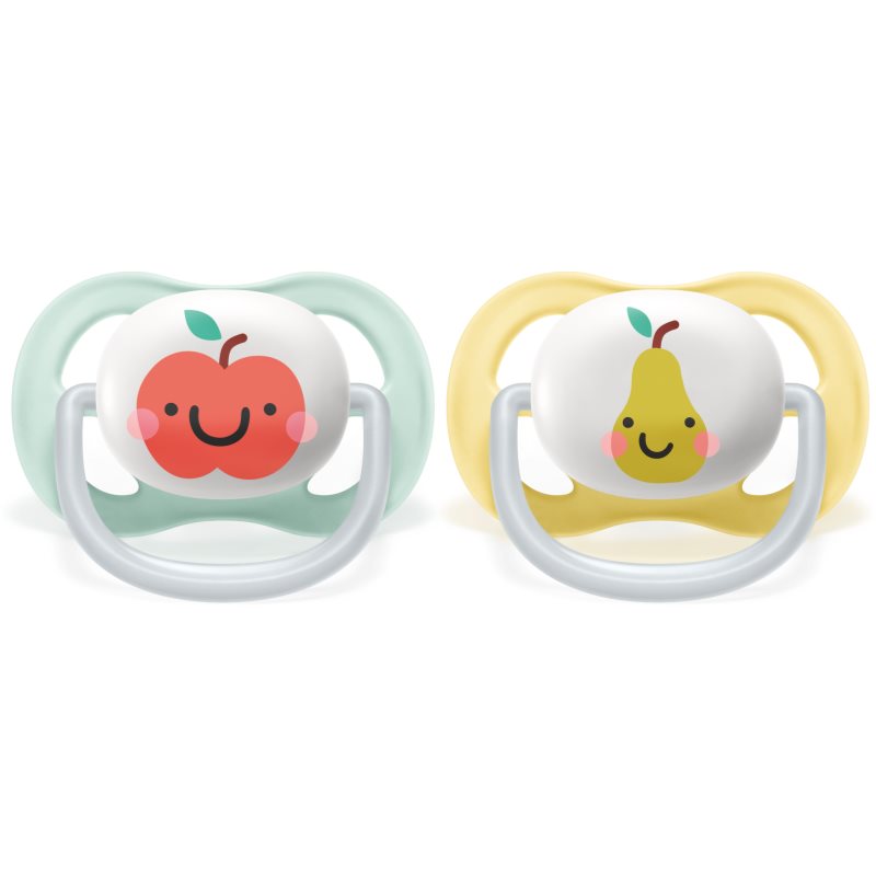 Philips Avent Ultra Air 0-6 m dummy Neutral Apple 2 pc
