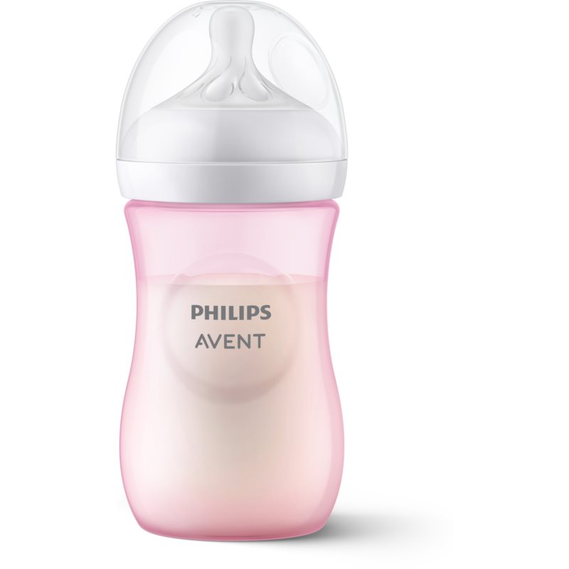 Фото - Пляшечки (поїлки) Philips Avent Natural Response 1 m+ butelka dla niemowląt Pink 260 ml 