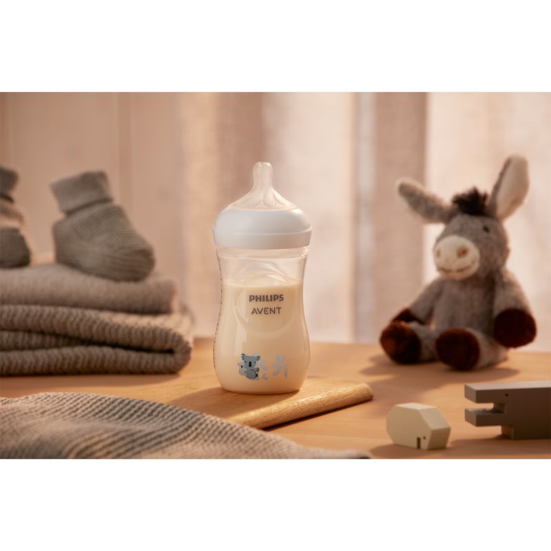 Philips Avent Natural Response 1 M+ Baby Bottle Koala 260 Ml