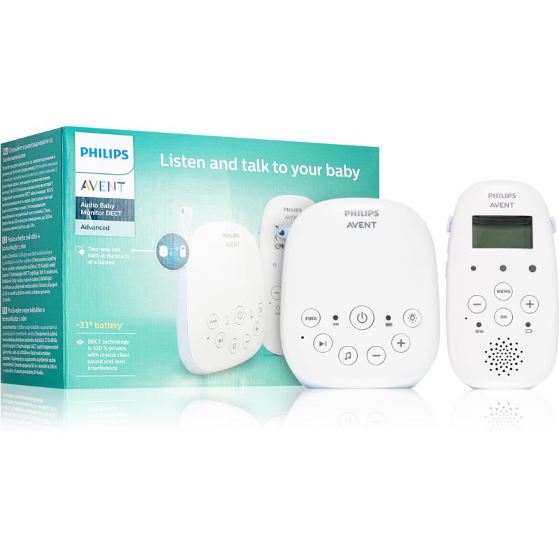 Philips Avent Baby Monitor SCD715 Skaitmeninė kūdikio audio auklė