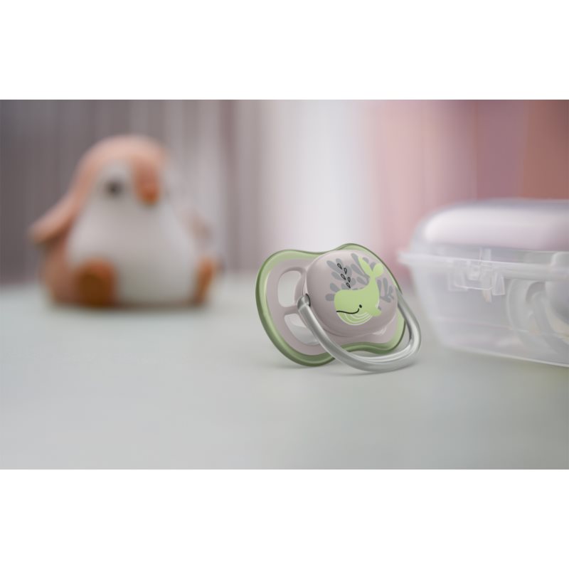 Philips Avent Ultra Air 6-18 M пустушка Whale 1 кс
