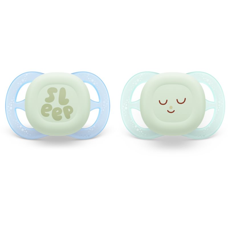 Philips Avent Ultrastart Night 0-2 m napp Boy 2 st. unisex