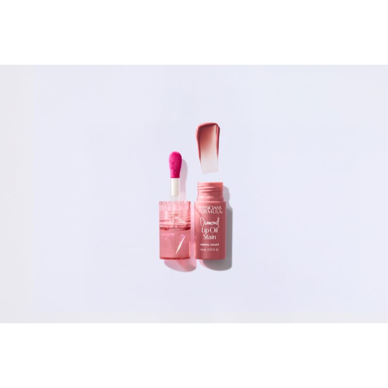 Physicians Formula Mineral Wear® Diamond Lip Oil Stain tönendes Lippenöl Farbton Radiant Rose 4.6 ml (Bild 3)