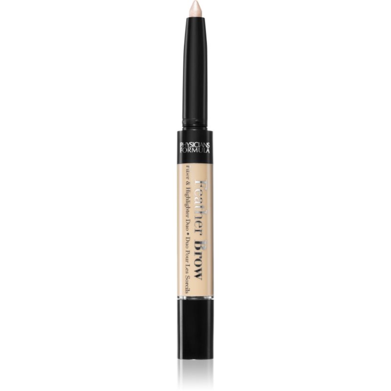 

Physicians Formula Feather Brow олівець та гель для брів відтінок Light Brown