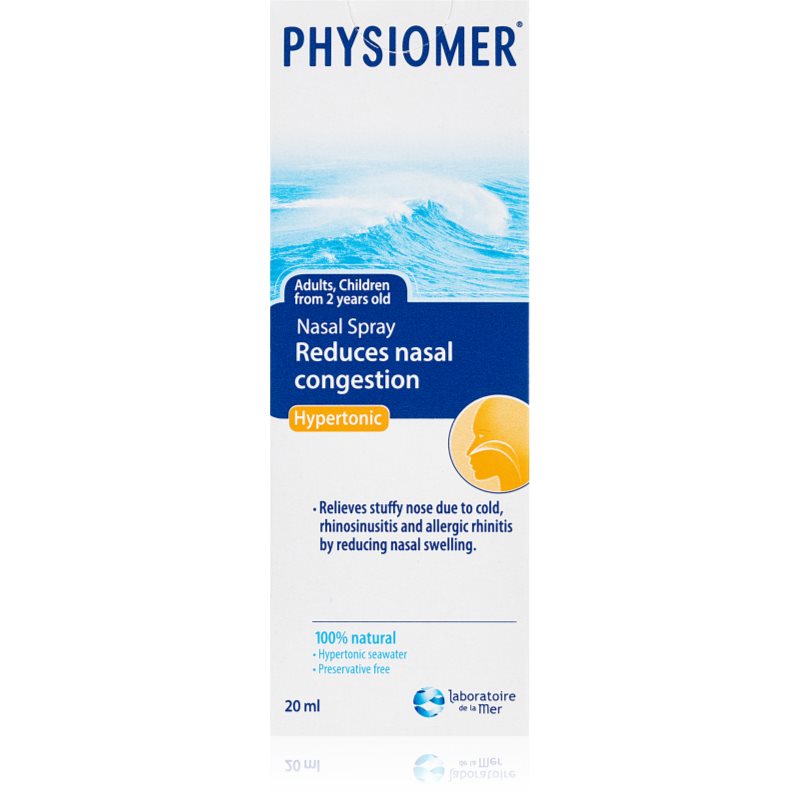 Physiomer Hypertonic nosný sprej 20 ml kúpite na Notino.sk