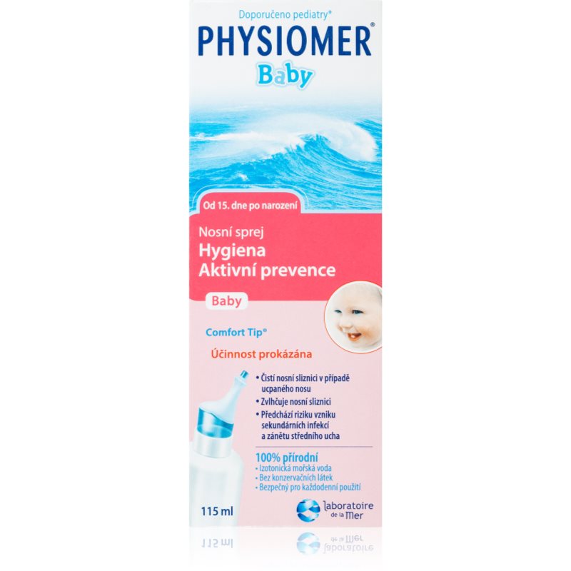 Physiomer Physiomer baby od 15. dňa po narodení nosný sprej pri nádche a prechladnutí 115 ml kúpite na Notino.sk