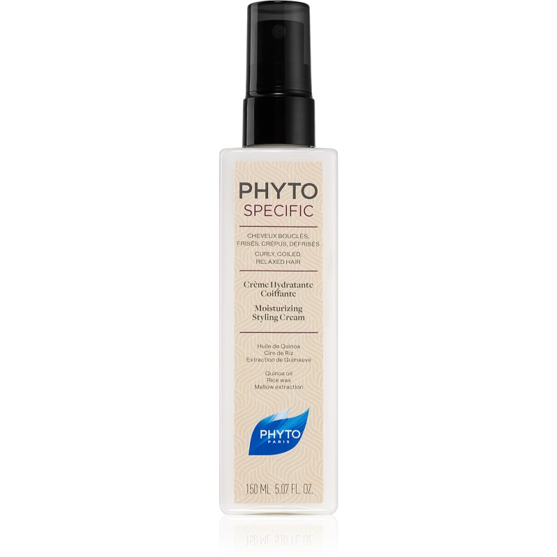 Phyto Specific Moisturizing Styling Cream Deep Moisturising Cream For Wavy And Curly Hair 150 Ml