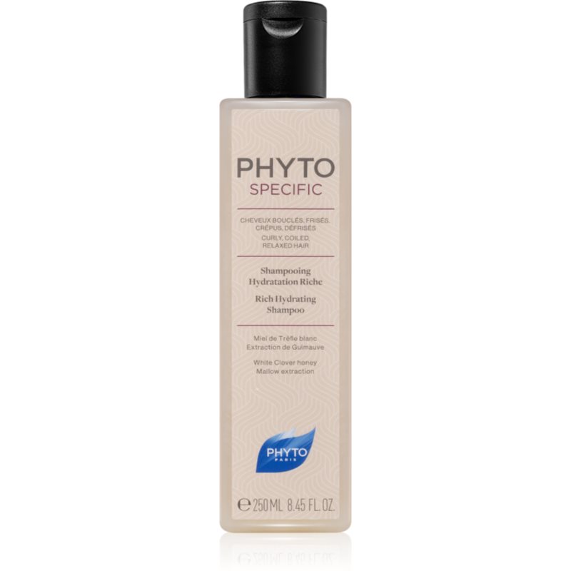 Phyto Specific Rich Hydrating Shampoo зволожуючий шампунь для хвилястого та кучерявого волосся 250 мл