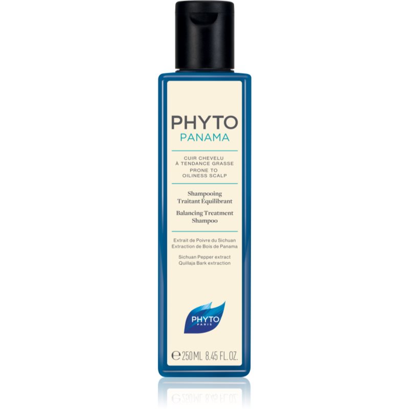 Phyto Phytopanama șampon pentru reechilibrarea scalpului gras 250 ml
