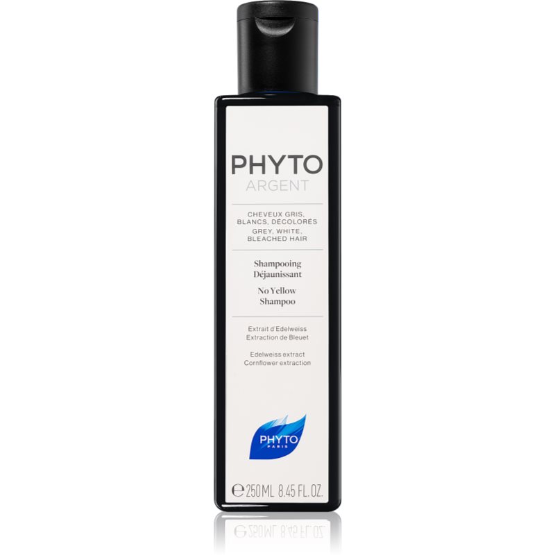 Phyto Phytargent No Yellow Shampoo Shampoo For Grey Hair 250 Ml