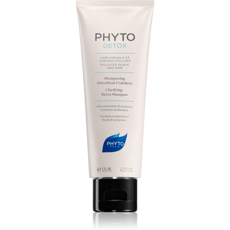 Phyto Detox valomasis šampūnas oro taršos veikiamiems plaukams 125 ml