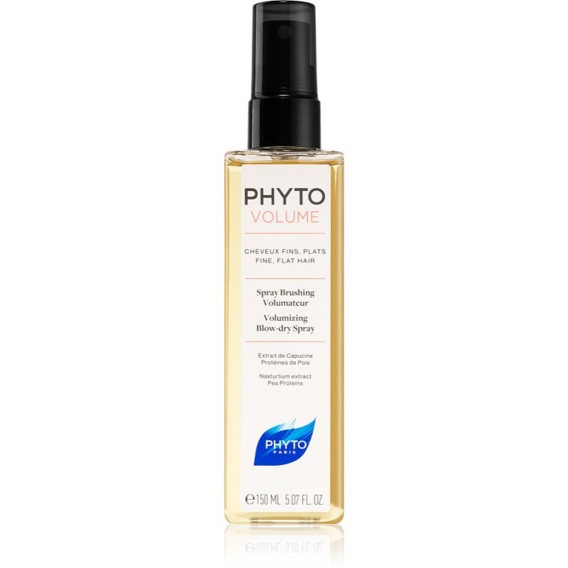 Phyto Phytovolume Blow-dry Spray apimties suteikiantis purškiklis karščiu formuojamai šukuosenai 150 ml
