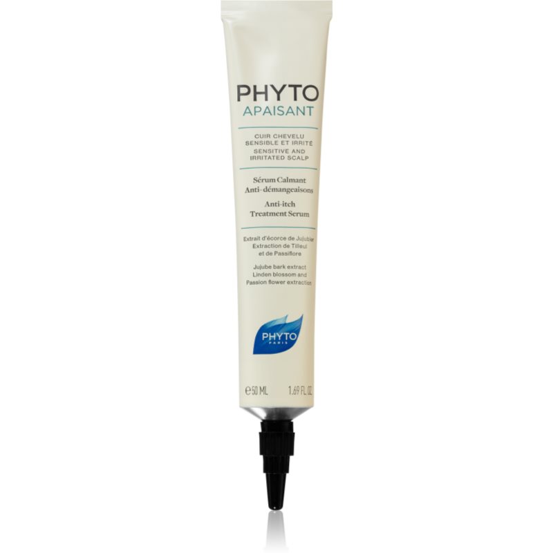 Phyto Phytoapaisant Anti-itch Treatment Serum заспокоююча сироватка для сухої шкіри голови зі свербінням 50 мл
