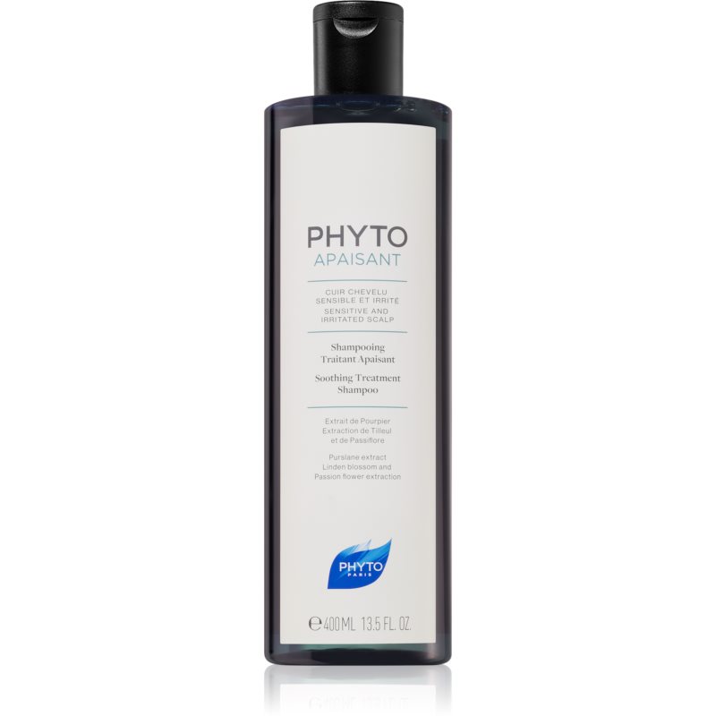 Phyto Phytoapaisant Soothing Treatment Shampoo заспокоюючий шампунь для чутливої та подразненої шкіри 400 мл