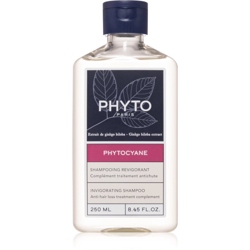 Phyto Phytocyane Invigorating Shampoo активуючий шампунь проти випадіння волосся 250 мл