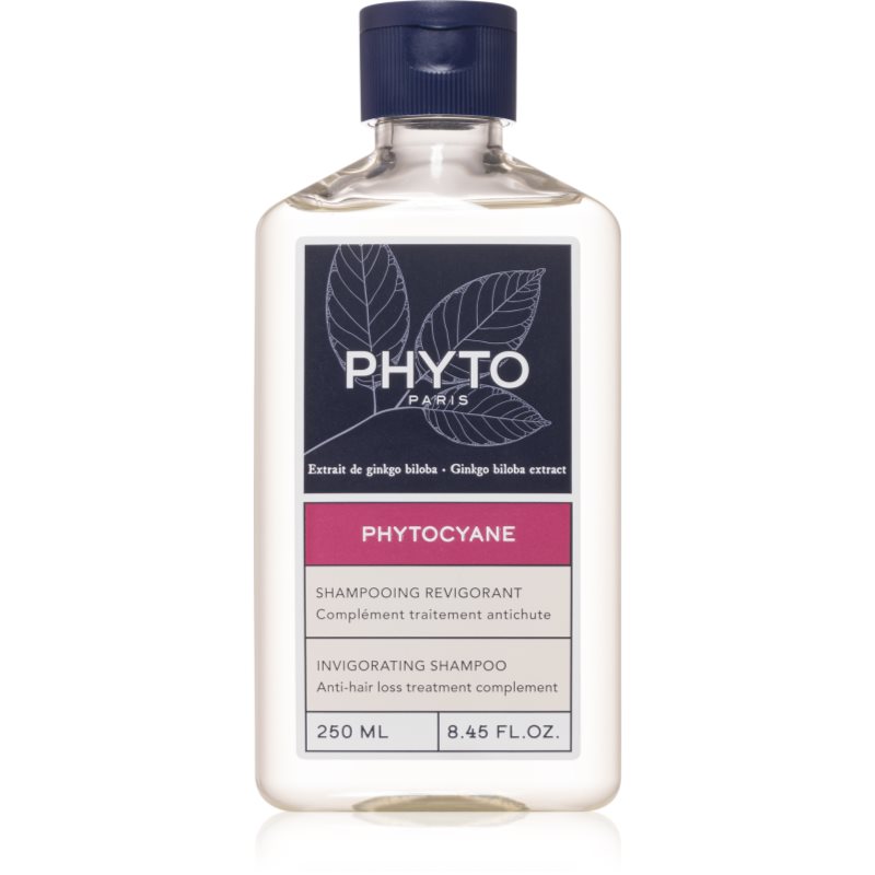 Phyto Phytocyane Invigorating Shampoo champú activador anticaída del cabello 250 ml