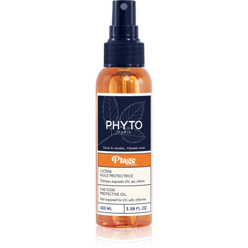Phyto Plage The Icon Protective Oil ochranný olej na vlasy proti slunečnímu záření 100 ml