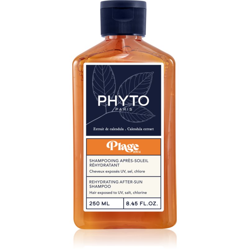 Phyto Plage Rehydrating After-Sun Shampoo šampon po opalování pro vlasy namáhané chlórem, sluncem a slanou vodou 250 ml