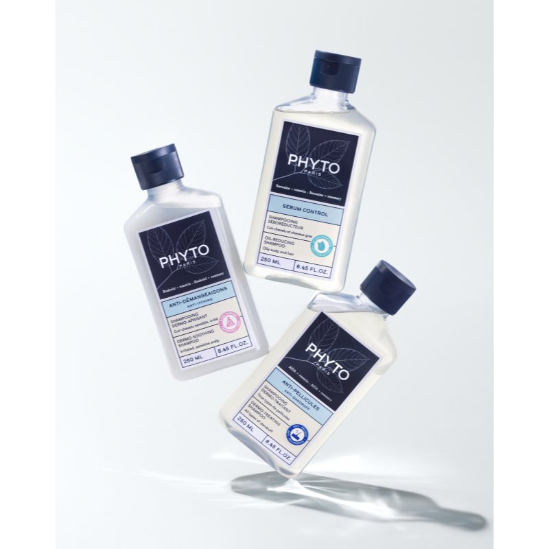 Phyto Sebum Control Oil-Reducing Shampoo šampon pro mastnou vlasovou pokožku 250 ml (obrázek 3)