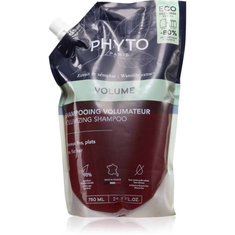 Phyto Volume Volumizing Shampoo Shampoo til fint hår til volumen fra rødder 750 ml
