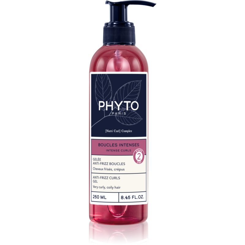 Phyto Intense Curls Anti-Frizz Curls Gel fixační gel pro vlnité a kudrnaté vlasy 250 ml