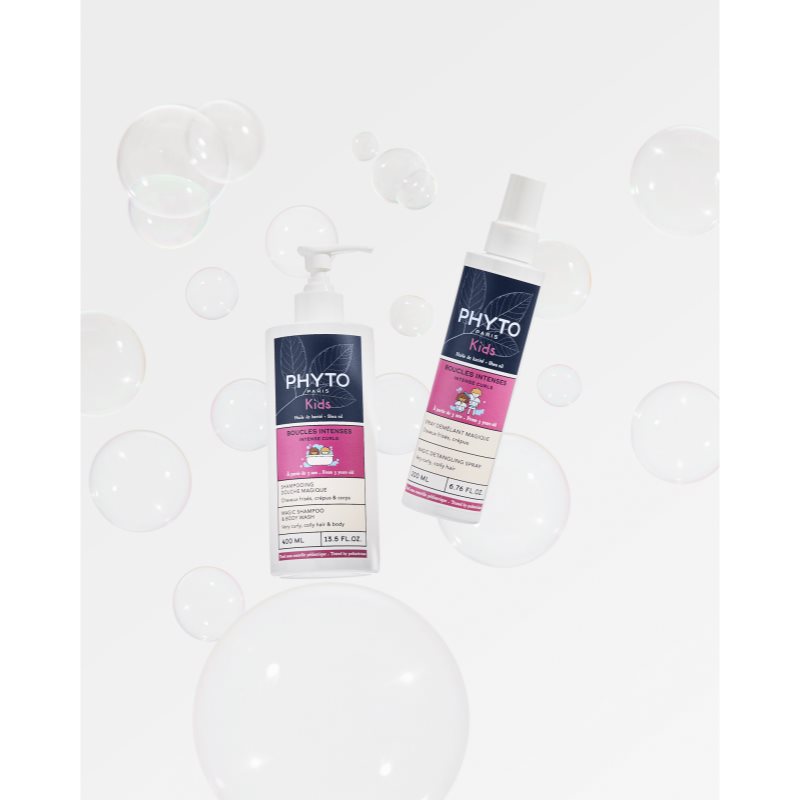 Phyto Kids Intense Curls Magic Shampoo & Body Wash Shampoo und Duschgel für Kinder 400 ml