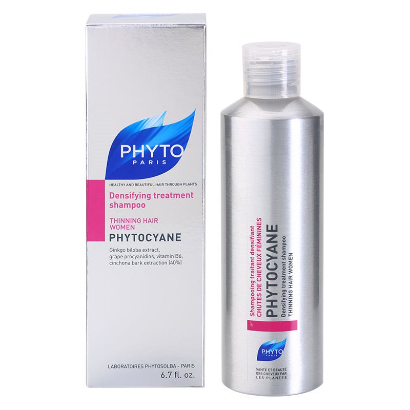 

Phyto Phytocyane відновлюючий шампунь для відновлення густоти волосся