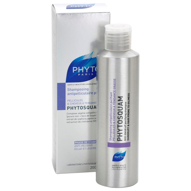 

Phyto Phytosquam шампунь проти лупи для жирного волосся