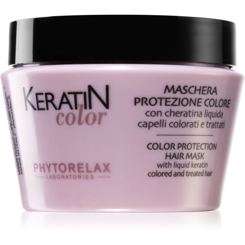 Phytorelax Laboratories Keratin Color plaukų kaukė su keratinu 250 ml