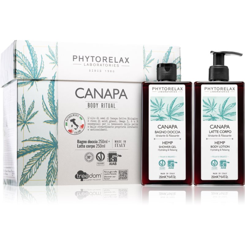 

Phytorelax Laboratories Canapa подарунковий набір (для тіла)