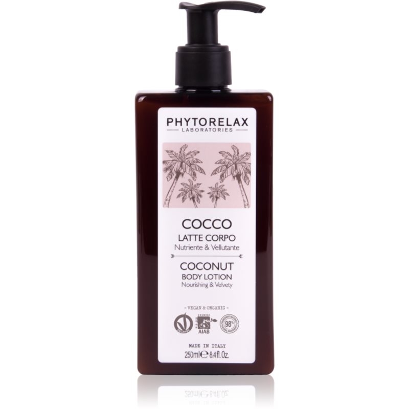Phytorelax Laboratories Mulher Coconut Leite Corporal Nutritivo 250 Ml