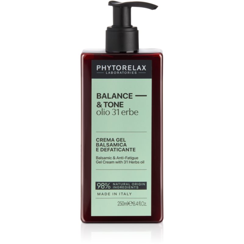 Phytorelax Laboratories Phytorelax Laboratories 31 Herbs crème-gel rafraîchissante corps et jambes 250 ml