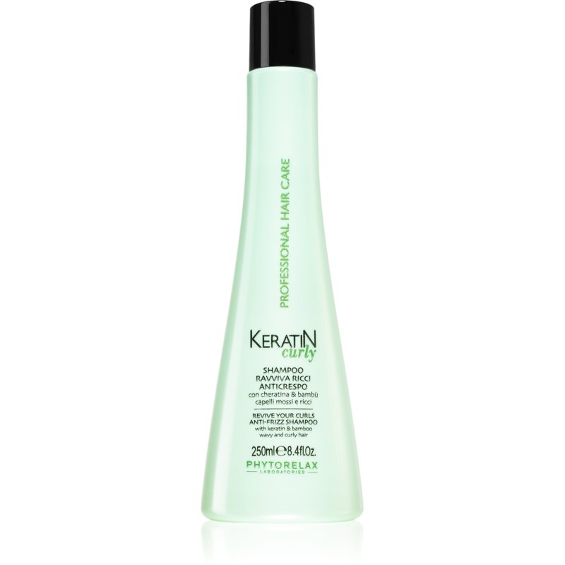 Phytorelax Laboratories Keratin Curly Shampoo for Curly and Wavy Hair To Treat Frizz 250 ml

