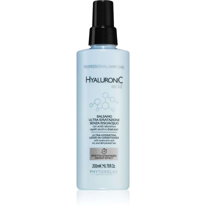 Phytorelax Laboratories Hyaluronic Acid bezoplachový kondicionér pre suché vlasy 200 ml